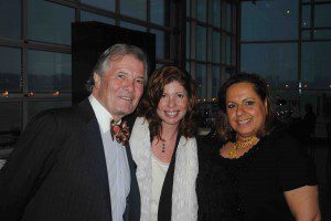 Jacques Pepin, his daughter Claudine and Rita Jammet