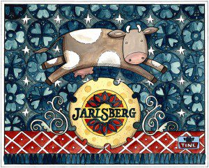 Norwegian Cow Jumps Over Jarlsberg Moon (very small image)