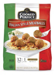 Cooked Perfect Meatballs