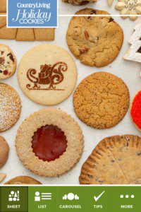 Country Living Holiday Cookie App